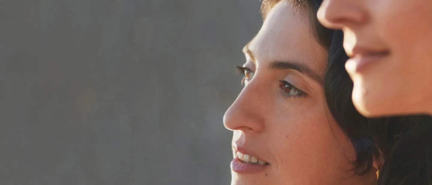 Woman looking into the distance