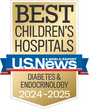 Badge Childrens Hospitals Specialty Diabetes 2024-2025