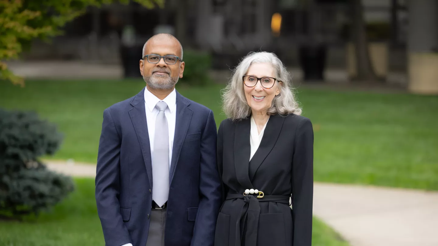 Kartik Chandran and Liise-anne Pirofski