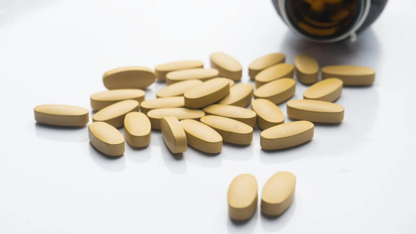 Dietary supplement and vitamin tablet