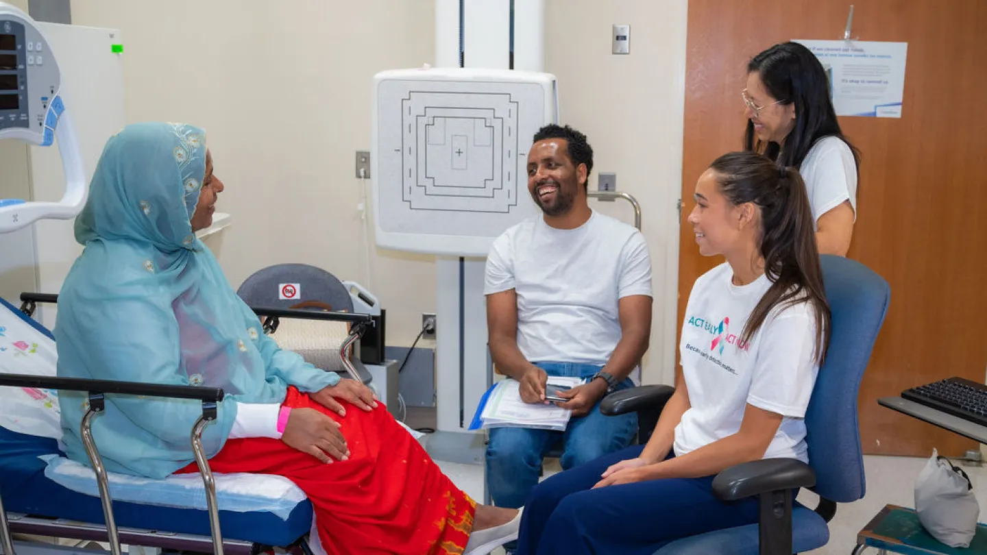 Patient Getting Pap Test