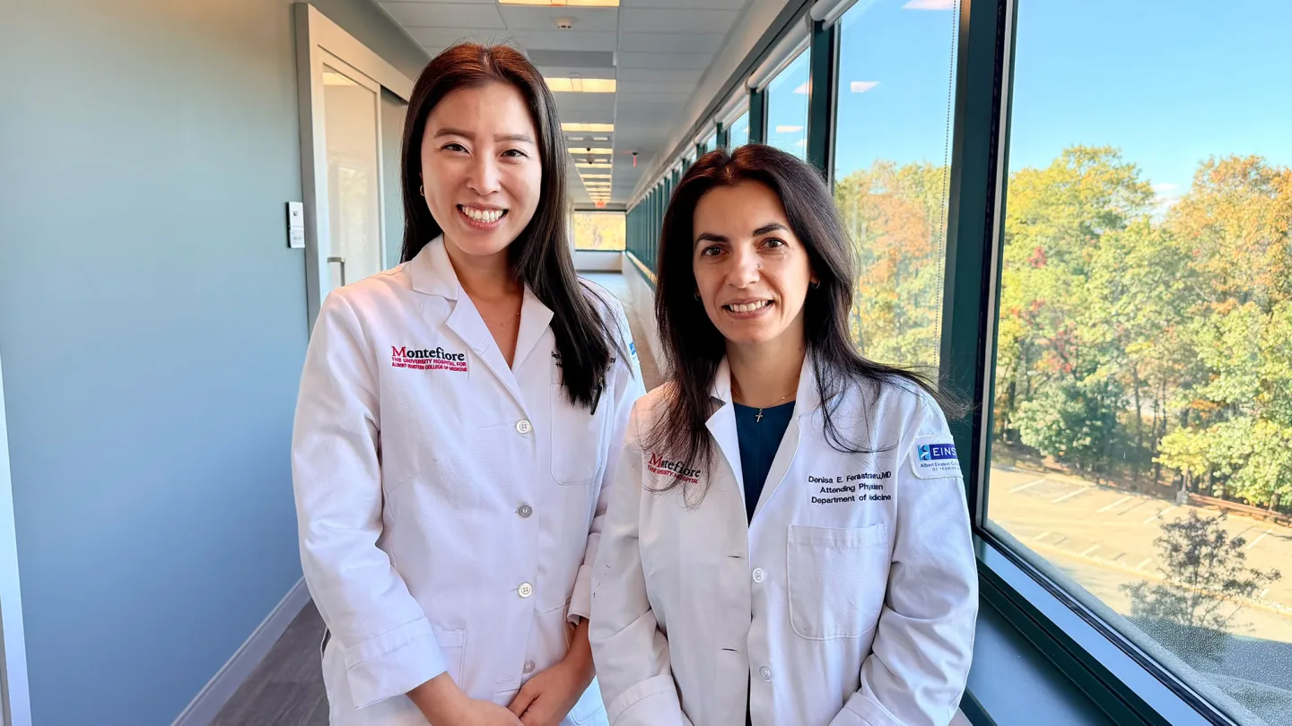 Christina Fang and Denisa Ferastraoaru