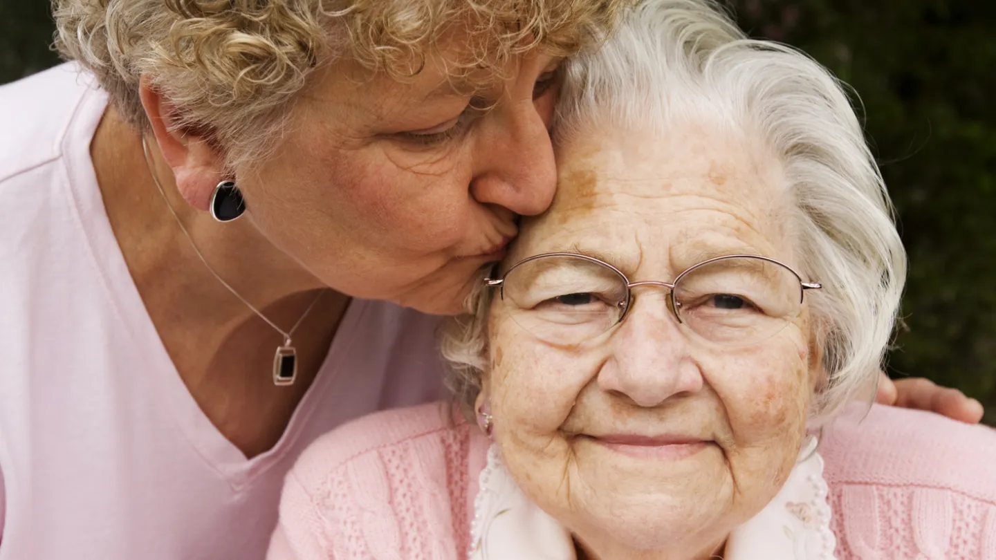 Great Grandmother and Her Daughter