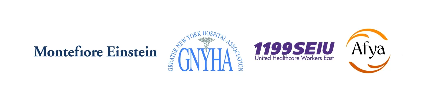 Montefiore Einstein, Greater NY Hospital Association, 1199SEIU and AFYA Foundation