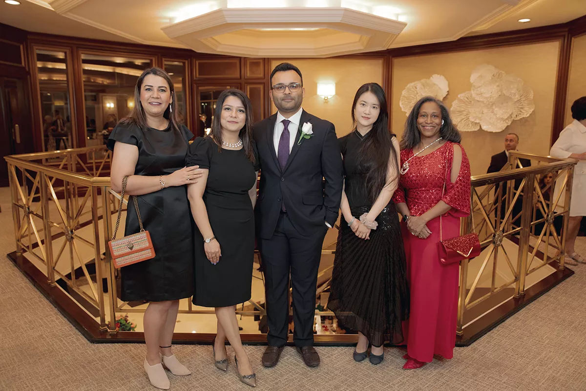 Fahad Sheikh at Alumni and House Staff Dinner Dance