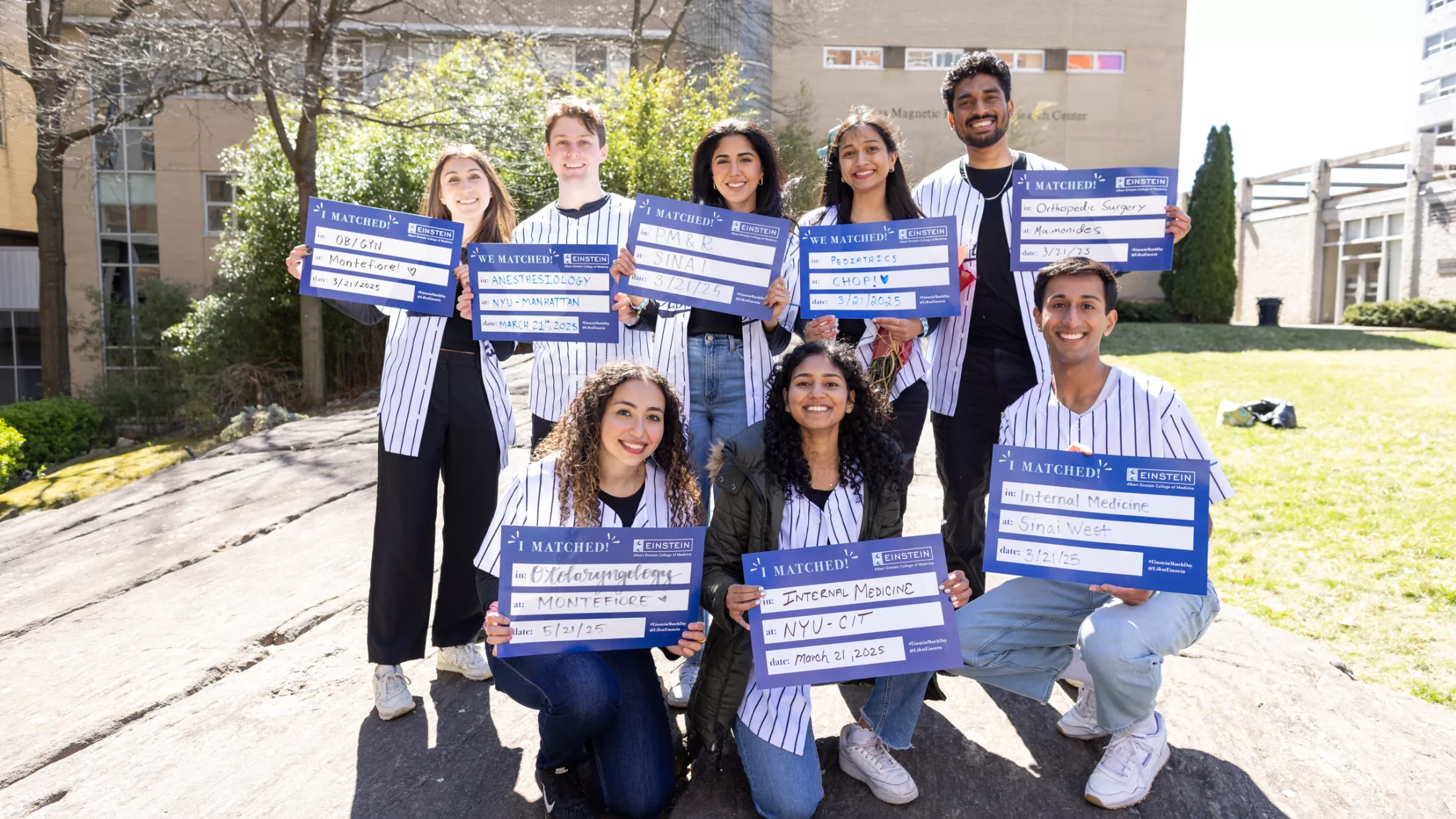 Match Day 2025 - Group Signs