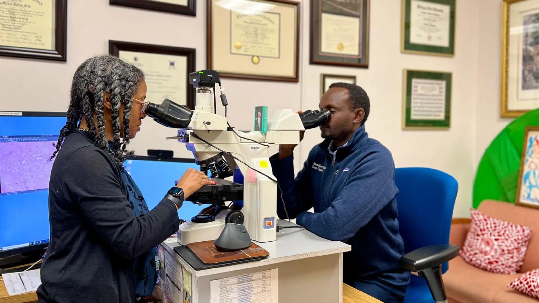 Drs Herbert and Murenzi