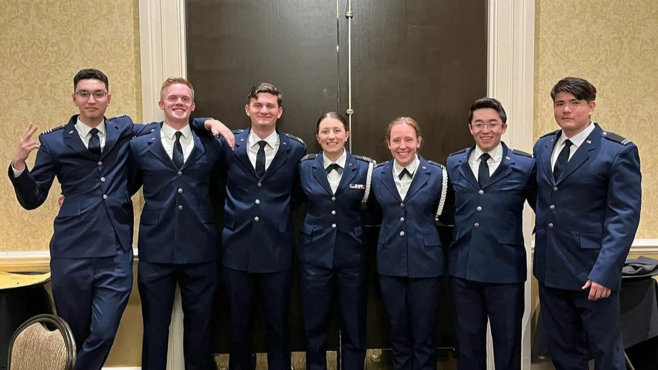 Vincent Lattanze ROTC Group in Uniform