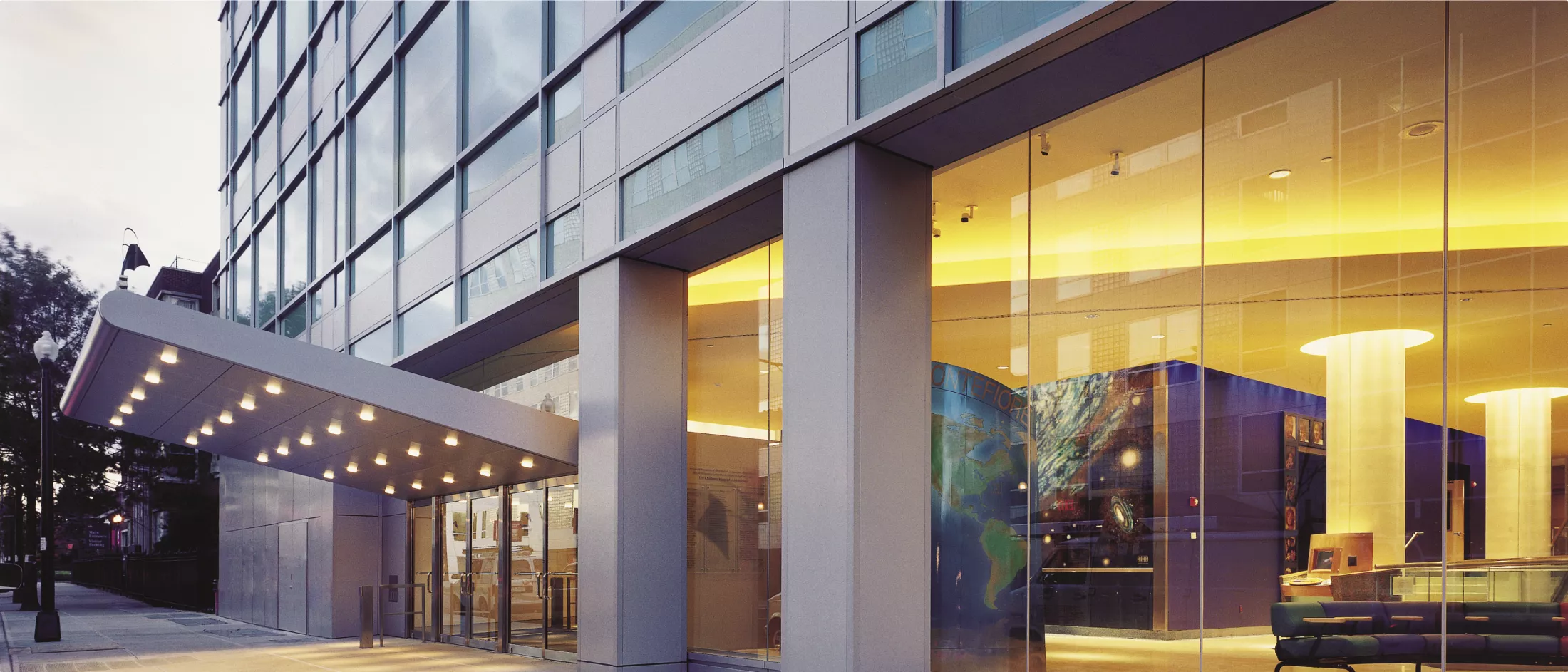 Exterior photograph of the Price Center