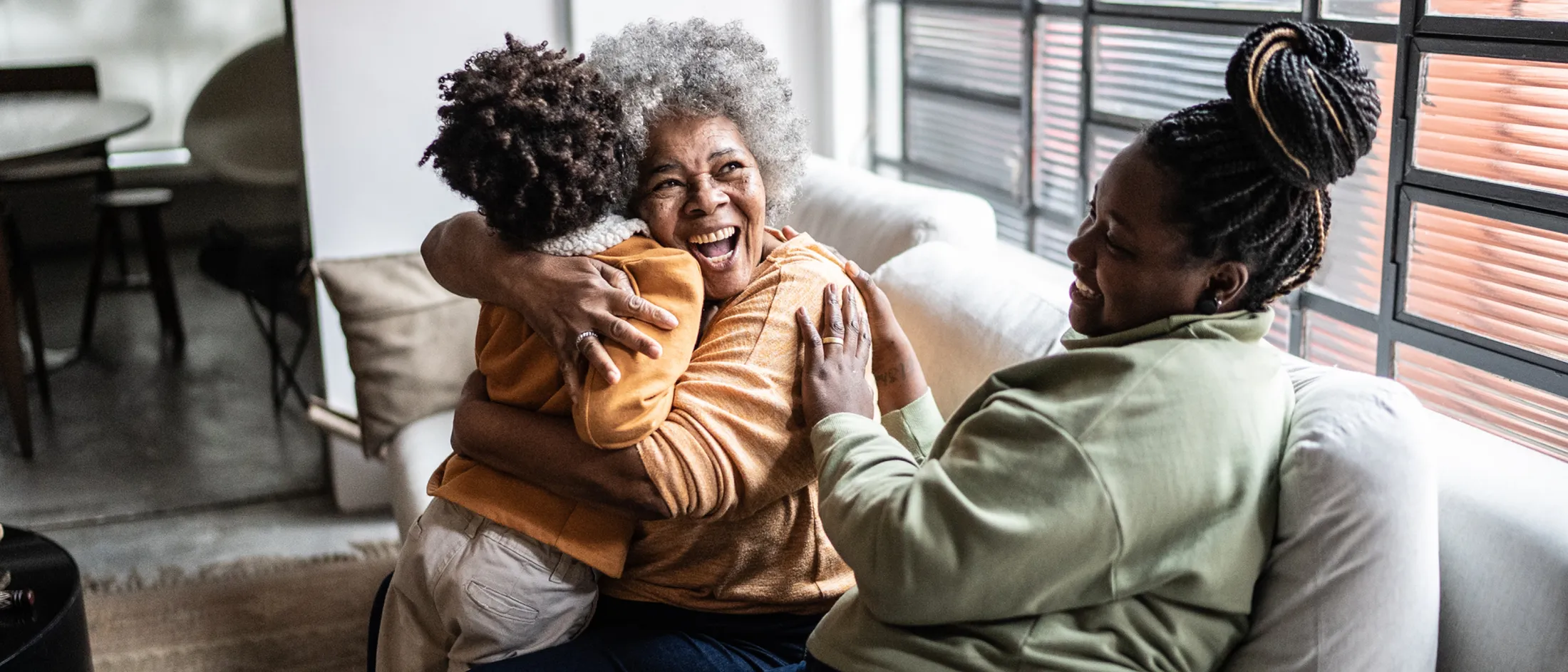 Women's Health - Child playing with his mother.
