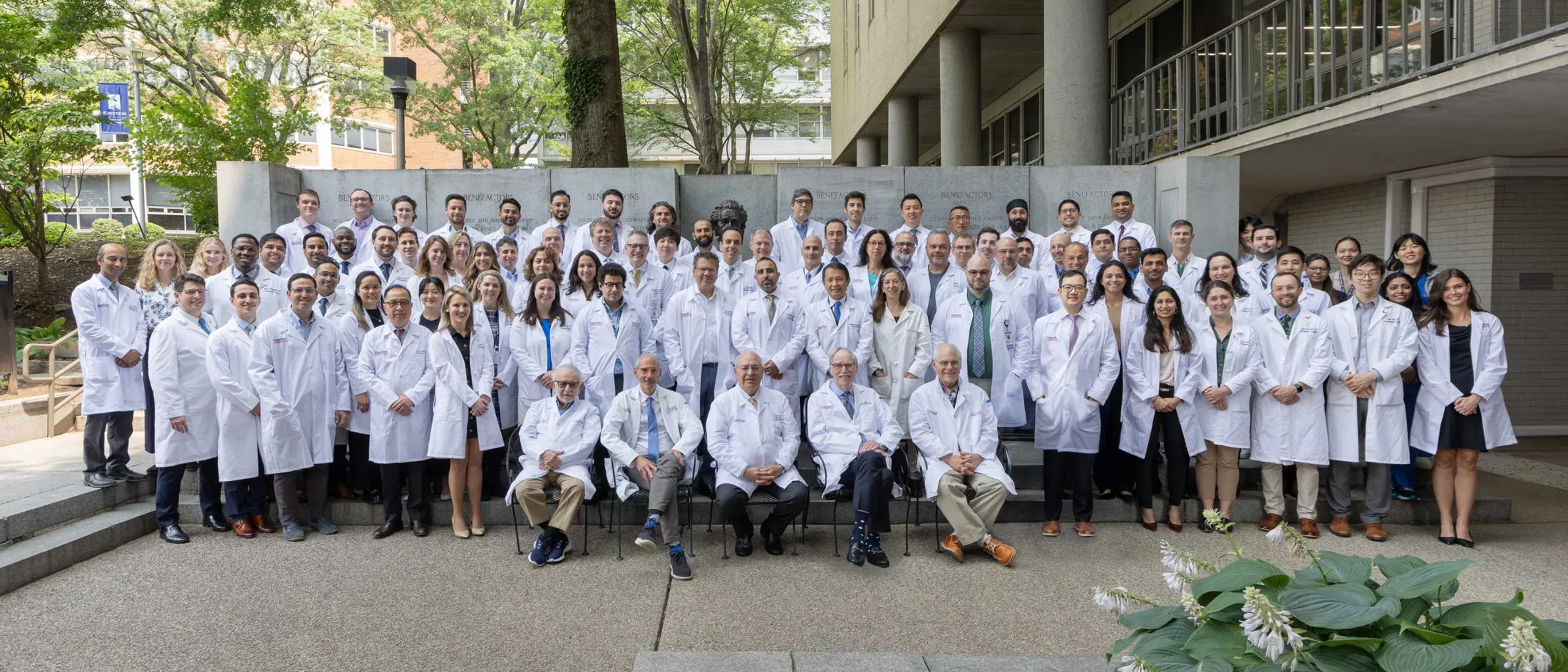 Group of Orthopedic Doctores posing for a group picture.