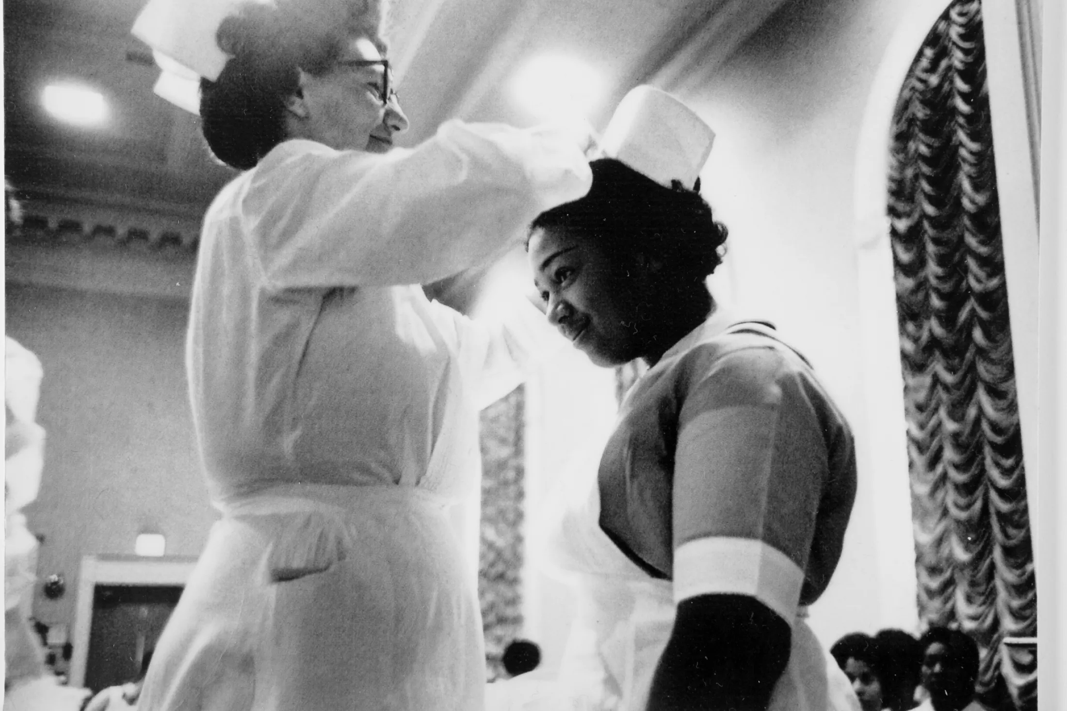 Two nurses in the 1930s
