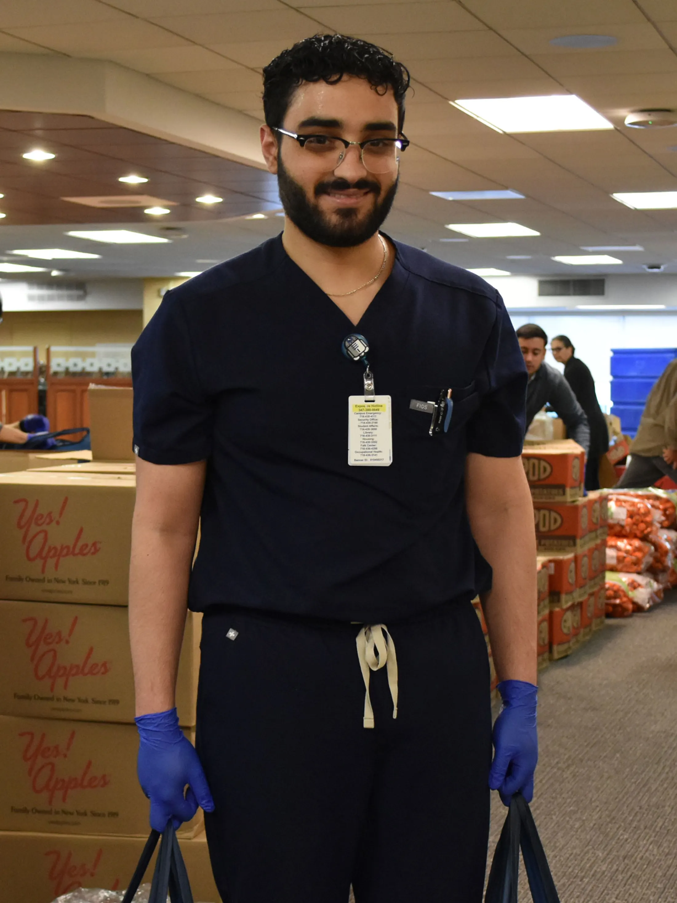Rami Abuqubo, third-year M.D. student