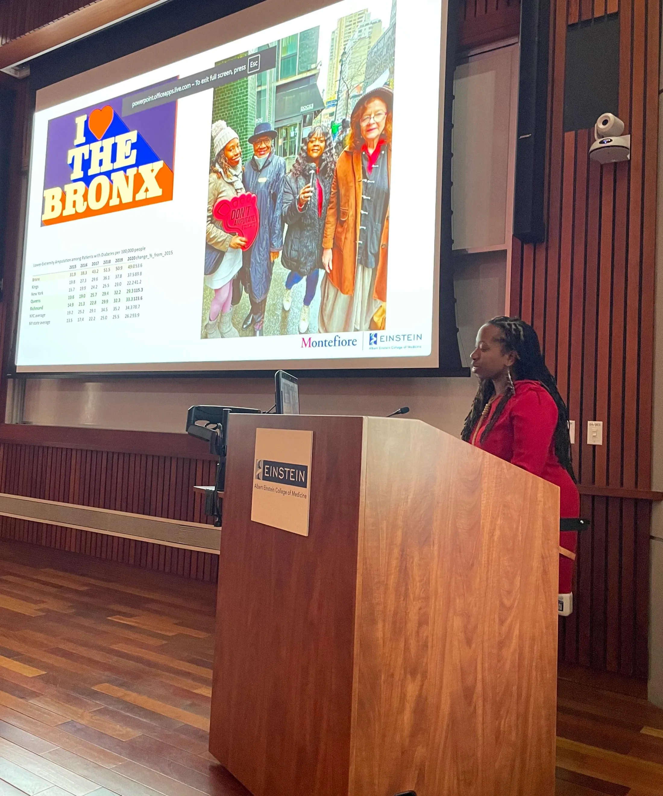 Prevent Loss of Limbs Alyson Myers Presenting