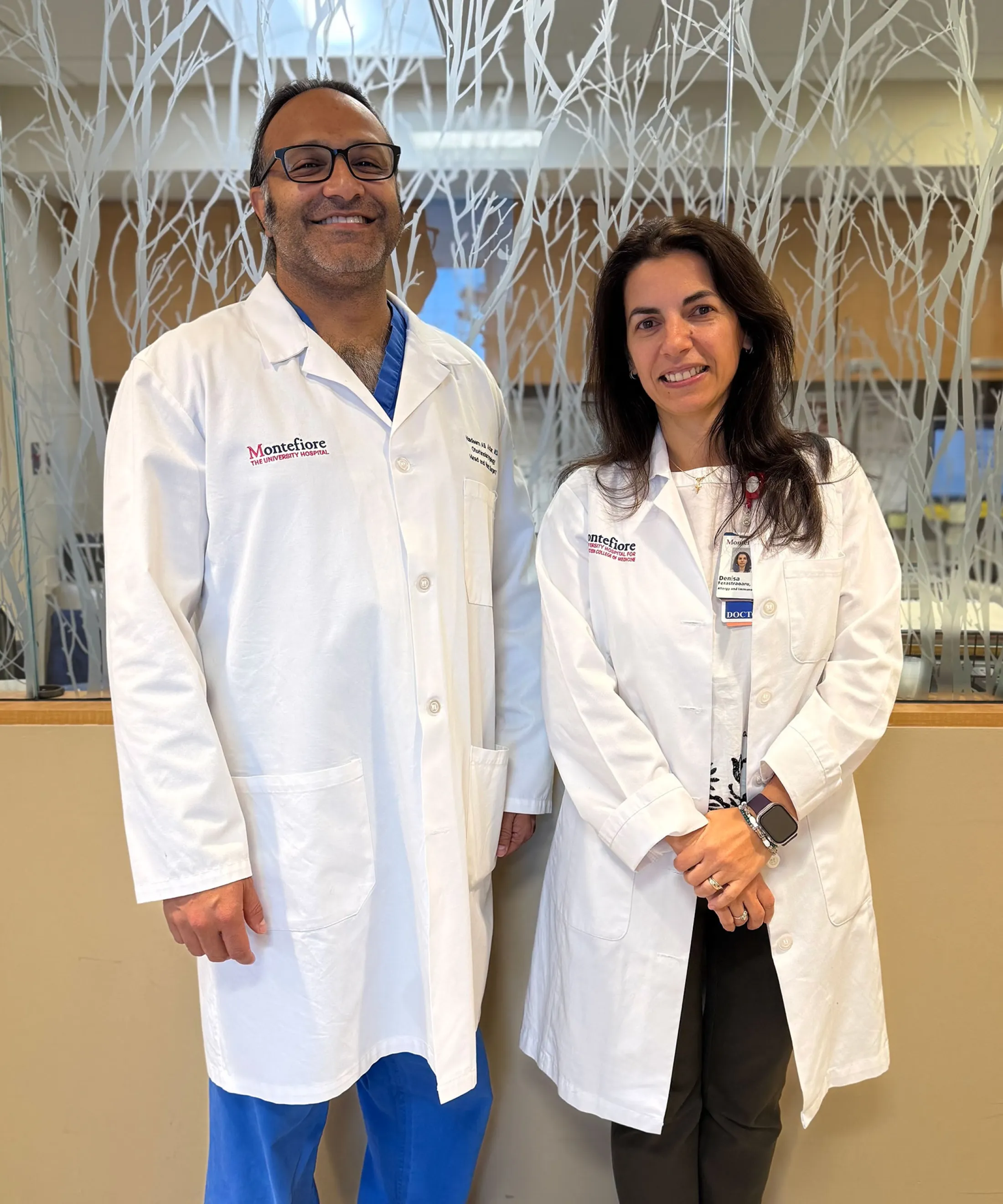 Nadeem Akbar and Denisa Ferastraoaru