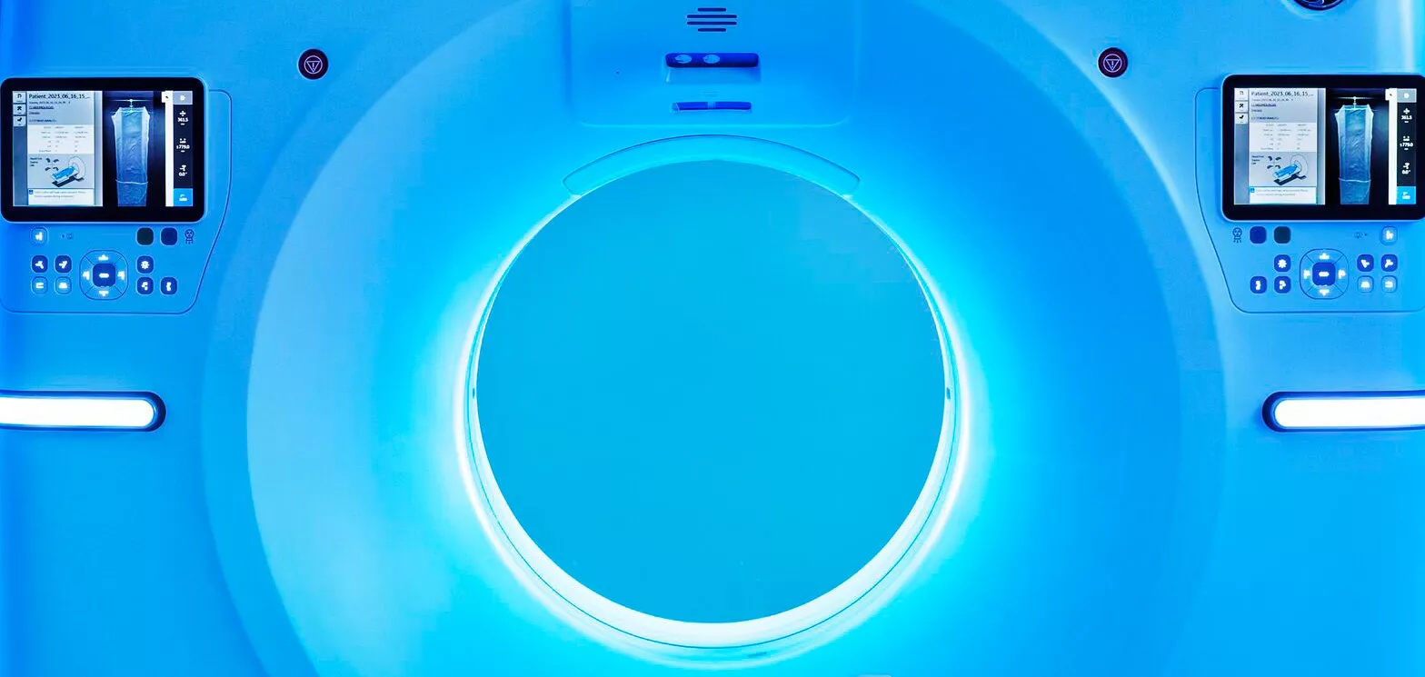 A CT Scanner in a hospital