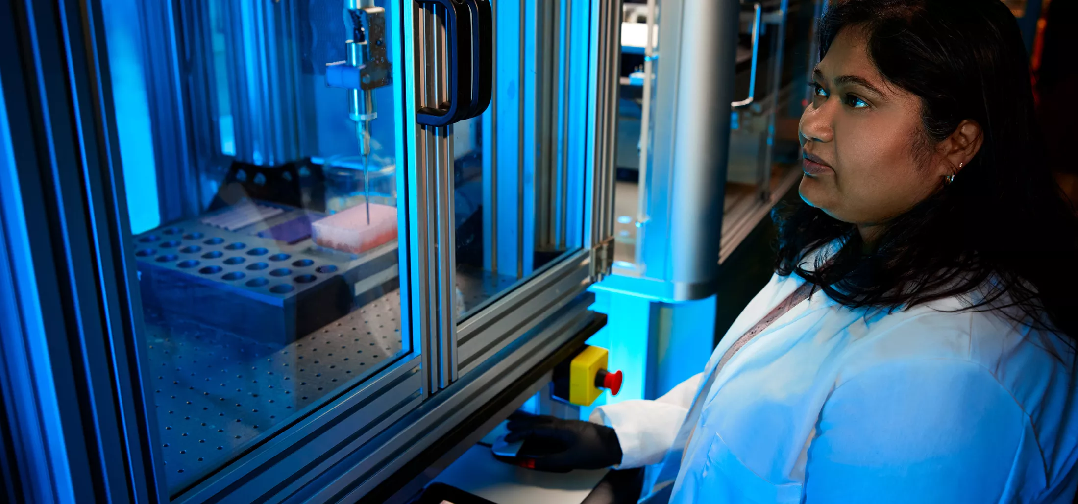 A Researcher in a Laboratory