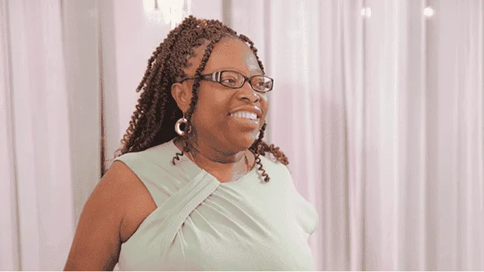 Oncology Nursing Award Recipient is smiling