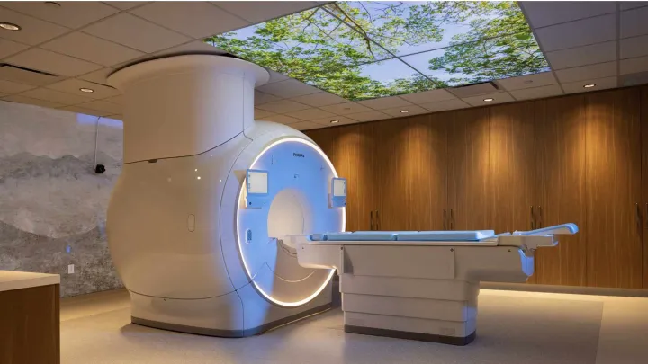 MRI machine room