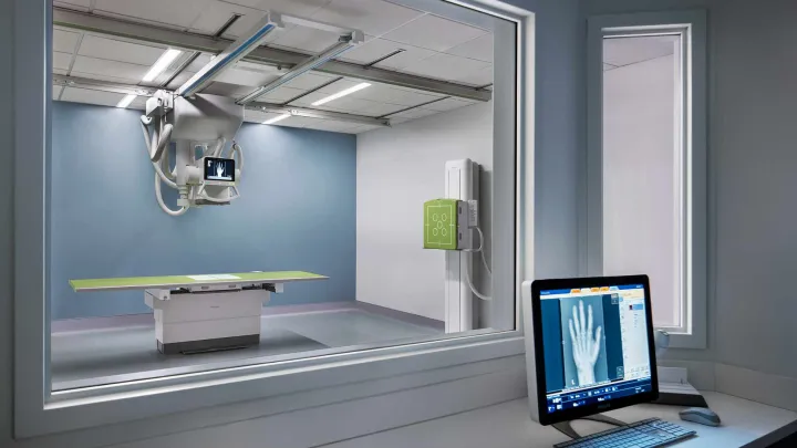 X-ray room at mecosc