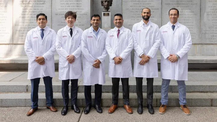 Doctors posing for a group picture