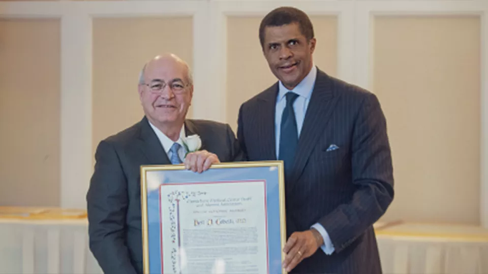 Dr. Neil Cobelli and Dr. Philip O. Ozuah