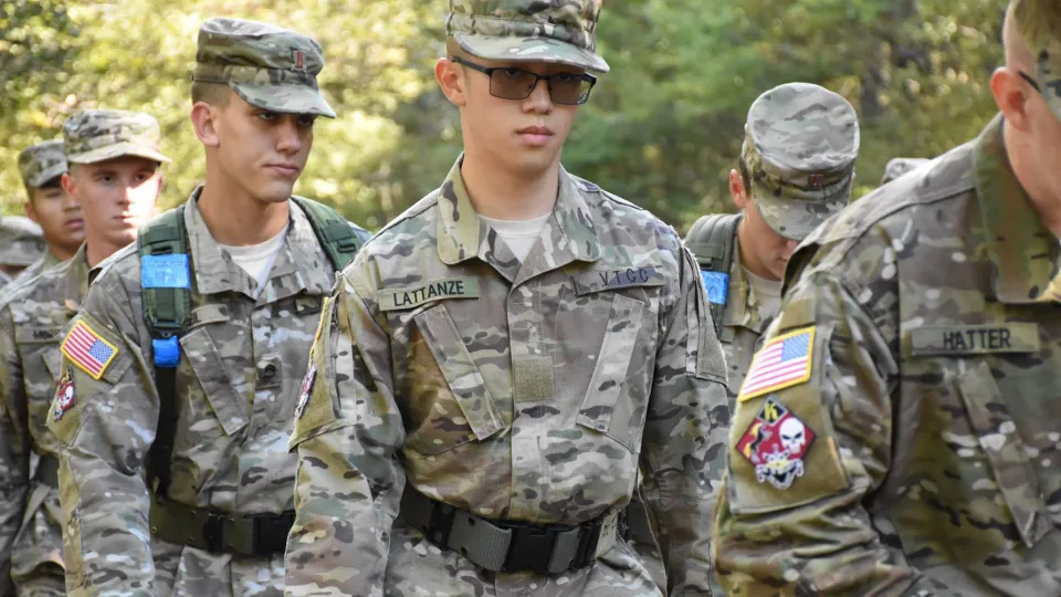 Vincent Lattanze in Uniform
