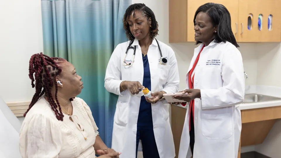 Montefiore Einstein Doctors with Patient